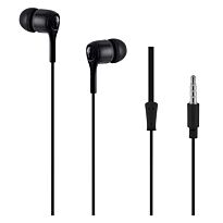 Pro Bass Swagger Series- Boxed Auxiliary earphone with Mic- Black