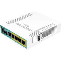MikroTik RouterBOARD hEX 5 Port Gigabit Router with PoE 5x Gigabit LAN