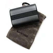 RAVPOWER 10000mAh 1x USB|1x Type-C PD18W/QC3.0 Power Bank - Dark Grey