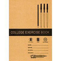 FS COLLEGE EXERCISE BOOK A4 72PG QUAD AND MARGIN