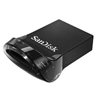 SanDisk Ultra Fit 256GB USB 3.2 Gen 1 Type-A Black USB Flash Drive