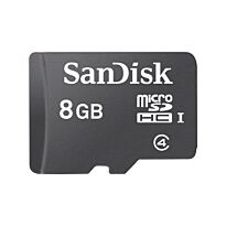 Sandisk 8GB MicroSDHC Class 4 Memory Card
