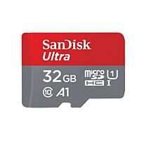 SanDisk Ultra Android microSDHC Card 32GB + SD Adapter - 98MB/s A1 Class 10 UHS-I
