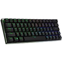 Cooler Master SK622 RGB Bluetooth/Wireless Keyboard Brushed Aluminum 60% Portable Layout MX Low Profile Mechanical