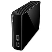 Seagate - Backup Plus Hub 4TB Backup USB 3.0 External Hard Drive - Black