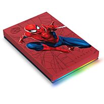 Seagate - 2TB Firecuda Marvel Spider-Man Portable Gaming HDD USB 3.0 RGB