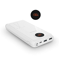 Romoss SW20 Pro 20000mAh Input: QC3.0 Type C|Lightning|Micro USB|Output:2 x USB Power Bank White