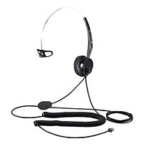 Calltel T400 Mono-Ear Noise-Cancelling Headset - RJ9 Reverse