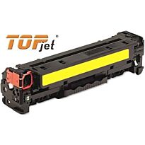 TopJet Generic Replacement Toner Cartridge for HP 128A -CE322A Yellow