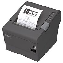 Epson Thermal Line Receipt Printer, Dark Grey with Parallel interface
