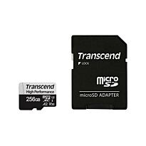 Transcend - TS256GUSD330S 256GB microSDXC 330S High Performance Memory Card with Adaptor