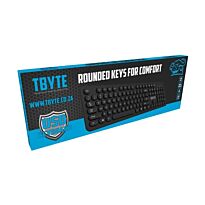TBYTE USB Round Key Keyboard