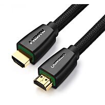 Ugreen 40408 HDMI 2.0 braided 18Gbps male / male cable - 1m