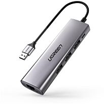 Ugreen 60812 USB 3.0 to Gigabit / 3port USB 3.0 multifunction Adapter