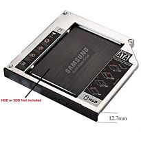 UniQue Internal Universal SATA 2nd HDD or SSD Caddy for Optical Bay