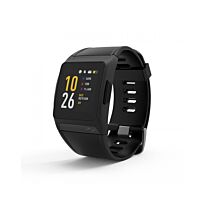 Volkano Multisport Series IP68 Colour GPS Sports Watch with Heart Rate Monitor Black