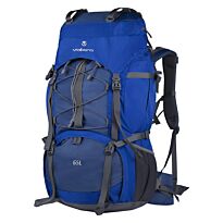 Volkano Icepick 65L Hiking Backpack Blue