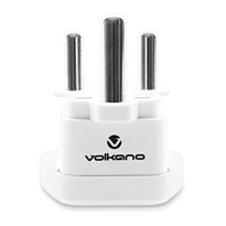 Volkano Traveler Series Travel Plug UK/Kenya Socket to India/Africa 3Pin Plug