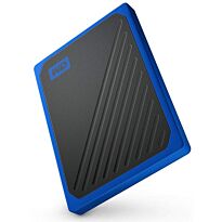 Western Digital My Passport GO 1TB SSD portable Hard Drive with Blue Edging
