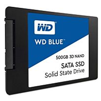 Western Digital Blue 500GB 3D NAND SATA 6Gb/s 2.5 inch Solid State Drive