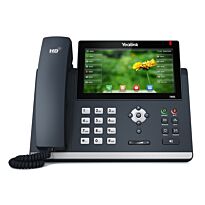 Yealink SIP-T48S Optima HD voice IP Phone with handset and colour LCD